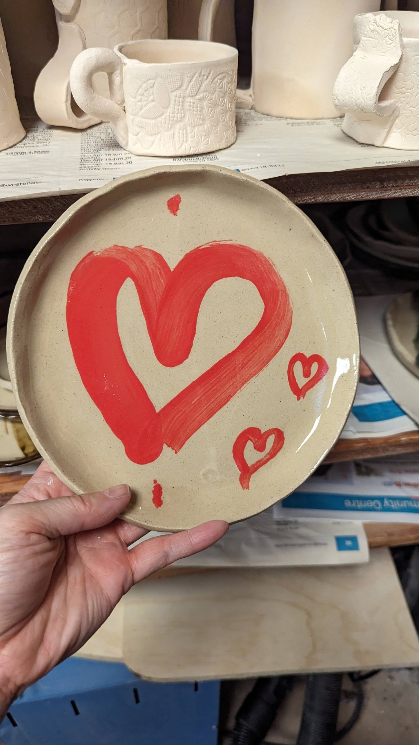 Valentine's Handbuilding Pottery!