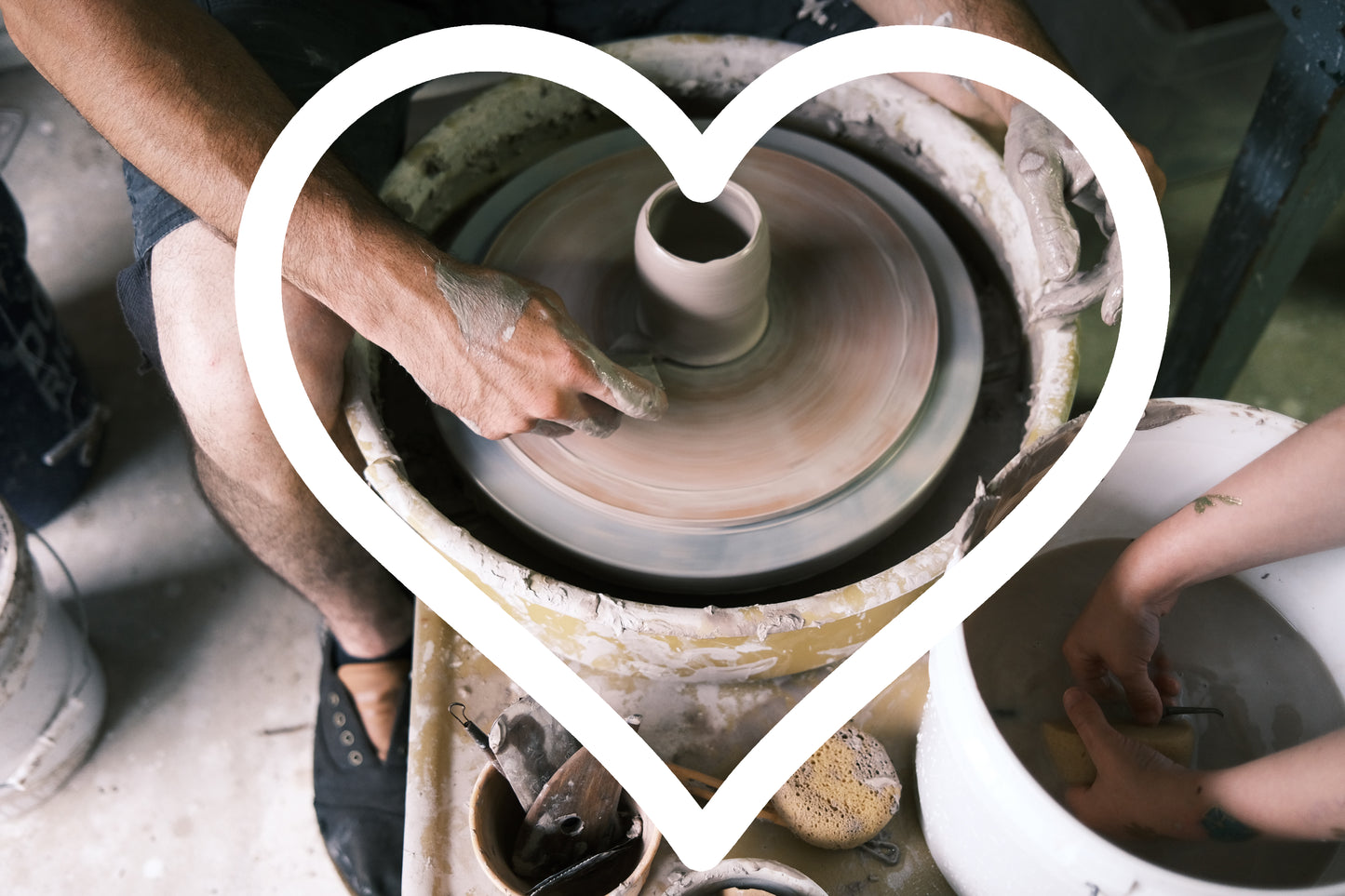 Valentine's Wheel Throwing For Two