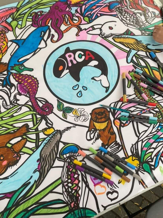 OceanWise O.R.C.A X Chu Chu Colouring