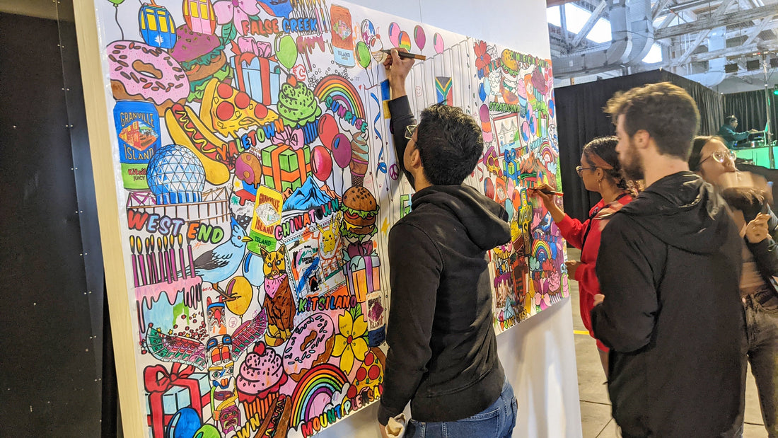 Granville Island Brewery X Chu Chu Colouring