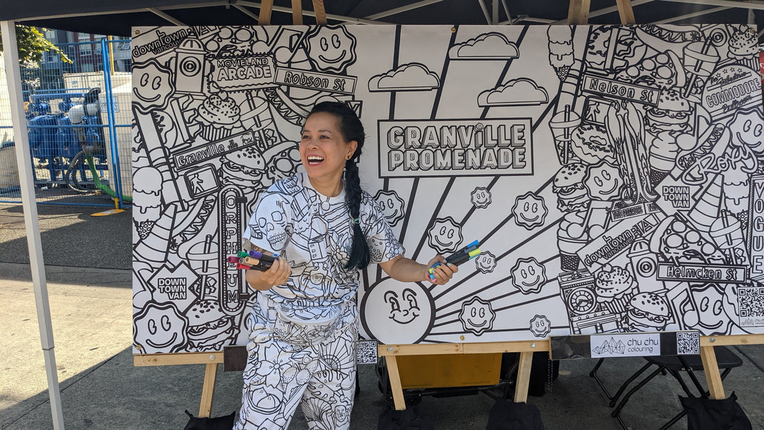 Granville Promenade X Chu Chu Colouring
