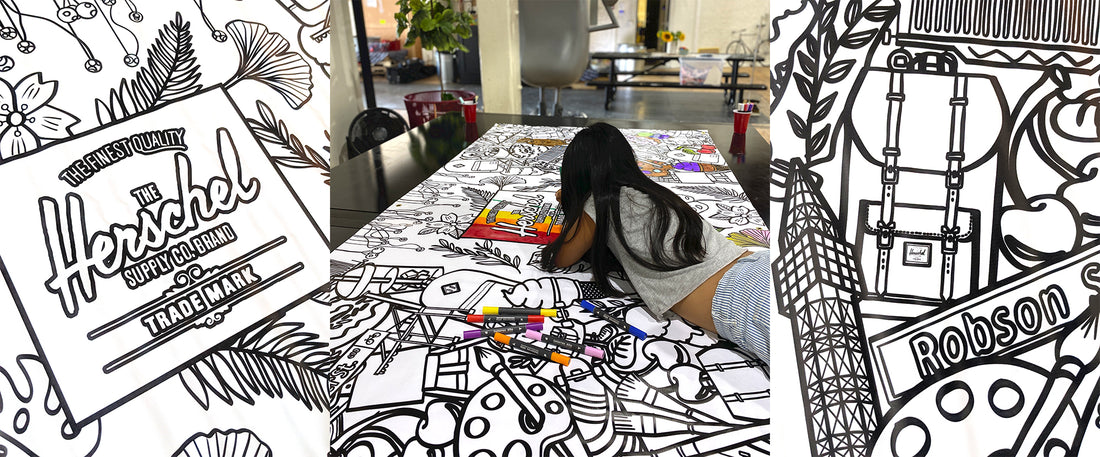 Herschel X Chu Chu Colouring