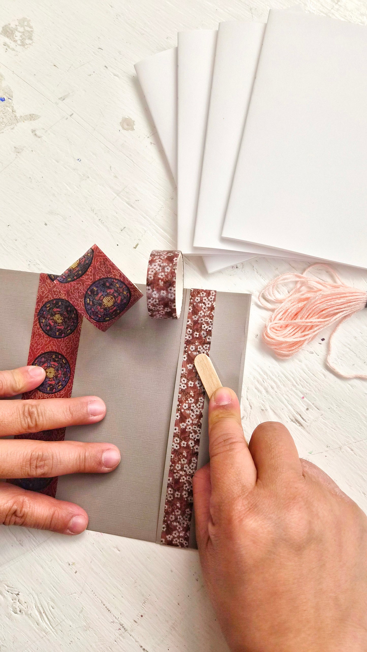 Bookbinding Journal with Sewn Binding