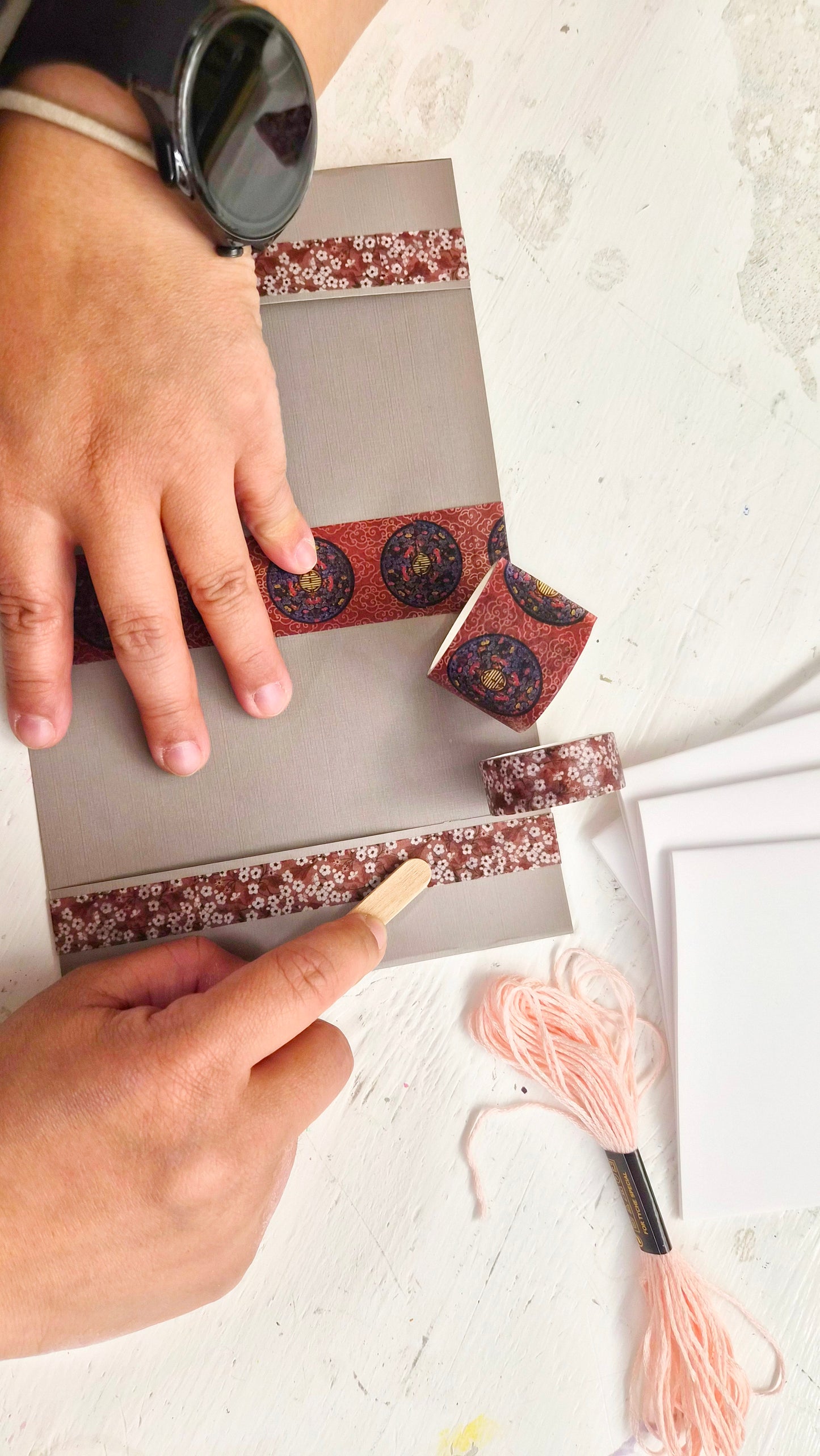 Bookbinding Journal with Sewn Binding