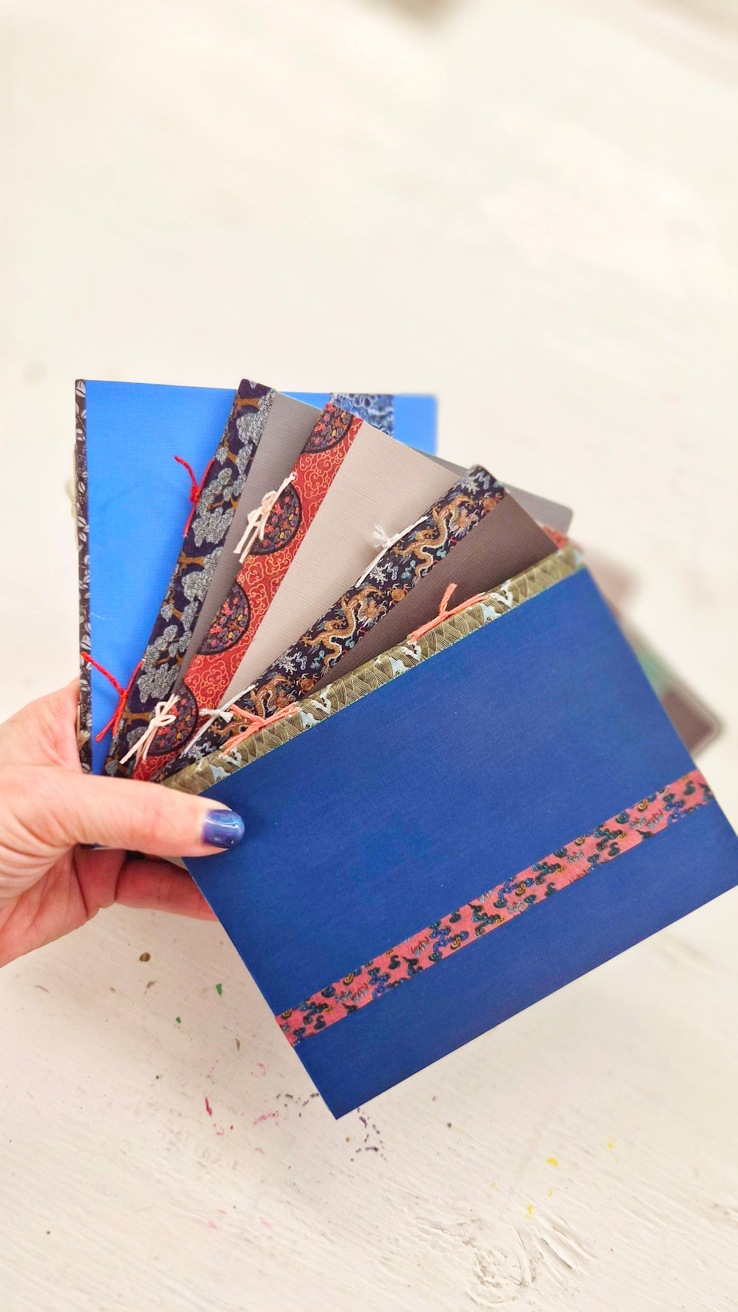 Bookbinding Journal with Sewn Binding
