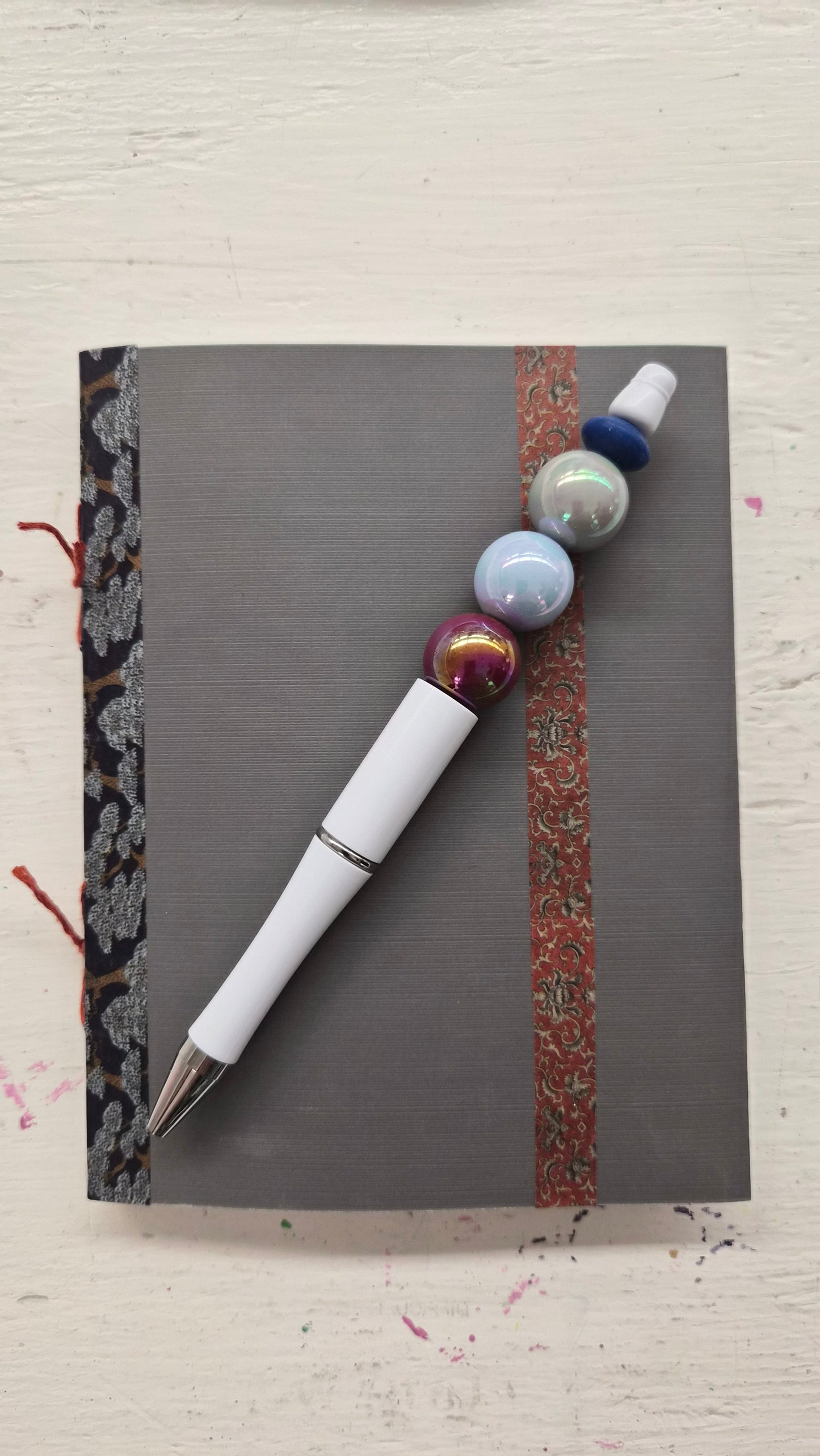 Bookbinding Journal with Sewn Binding