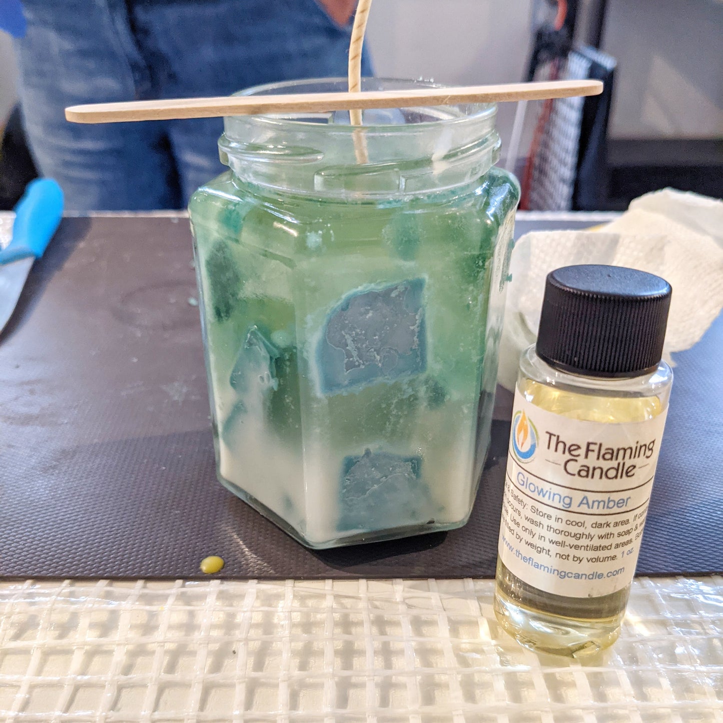 Terrazzo and Colour Block Soy Candle Class