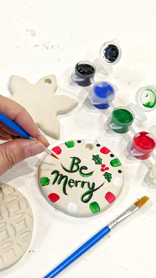Holiday Christmas Ornament DIY Kit