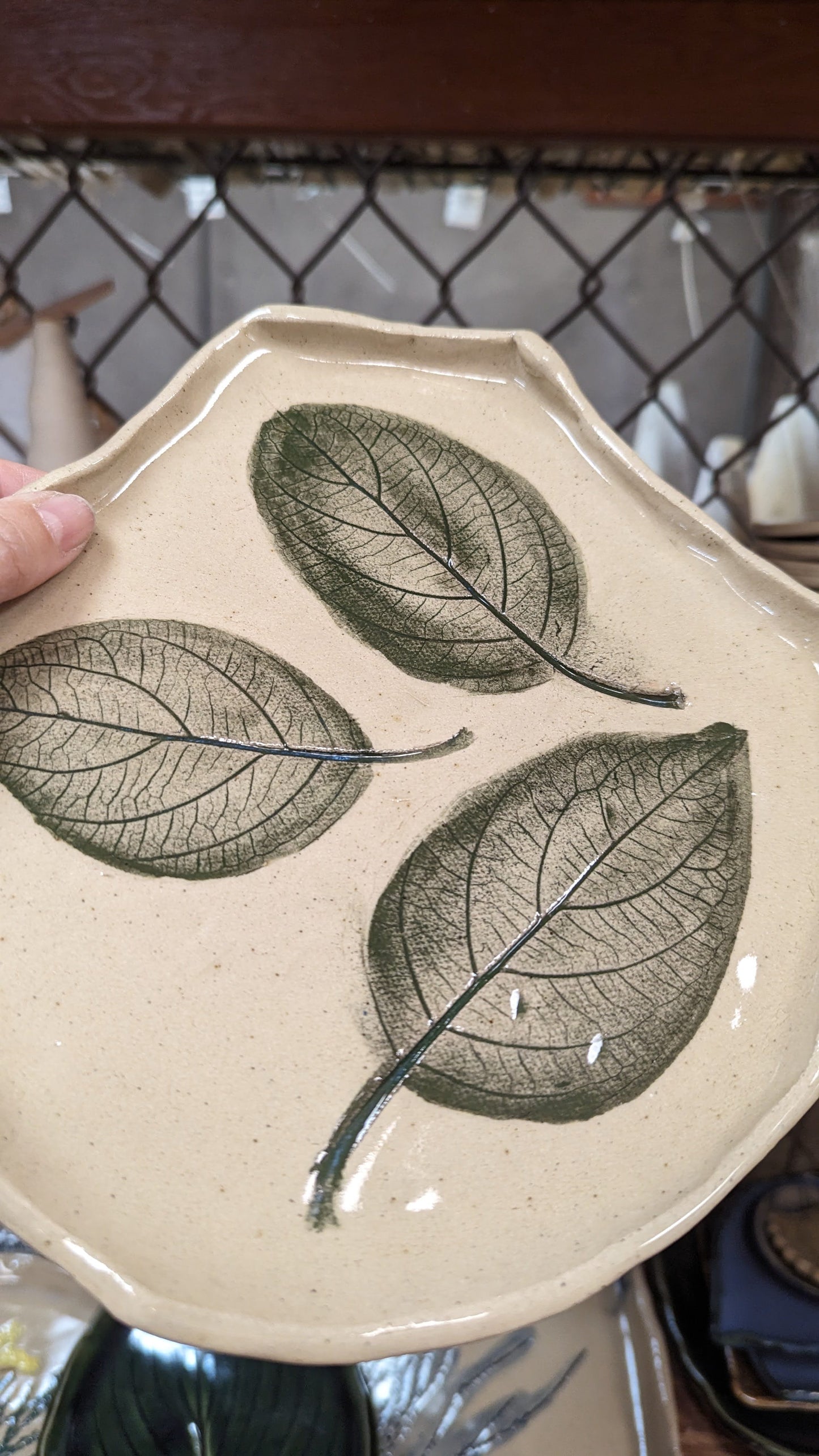 Botanical Imprint Pottery Tableware Class