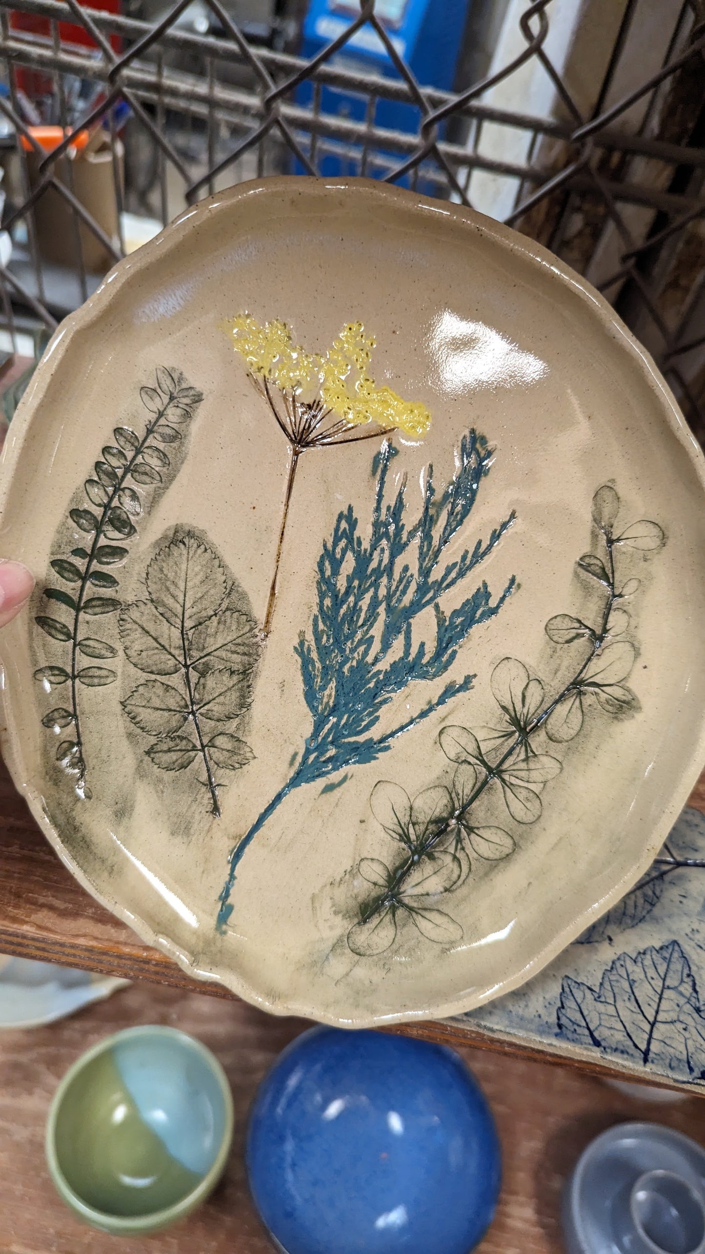 Botanical Imprint Pottery Tableware Class