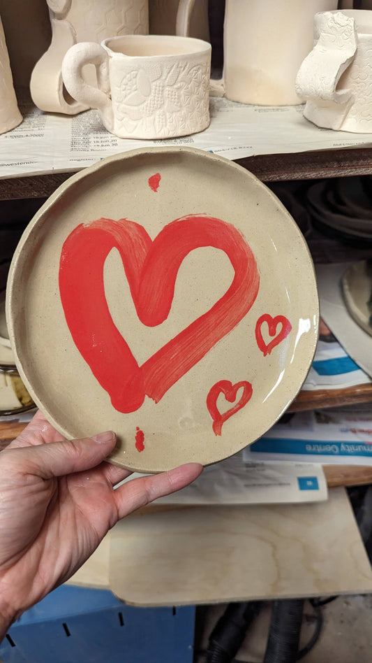 Valentine's Handbuilding Pottery!