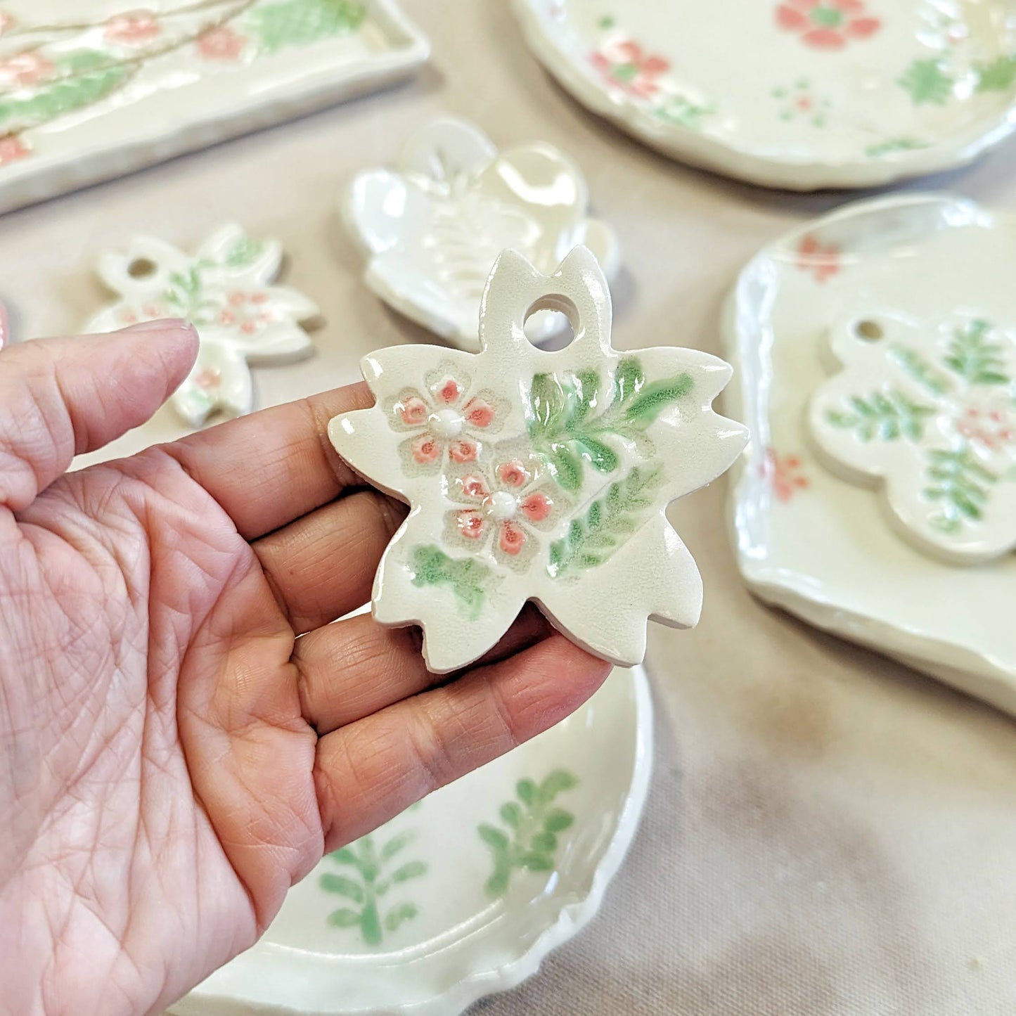 Cherry Blossom Pottery Tableware