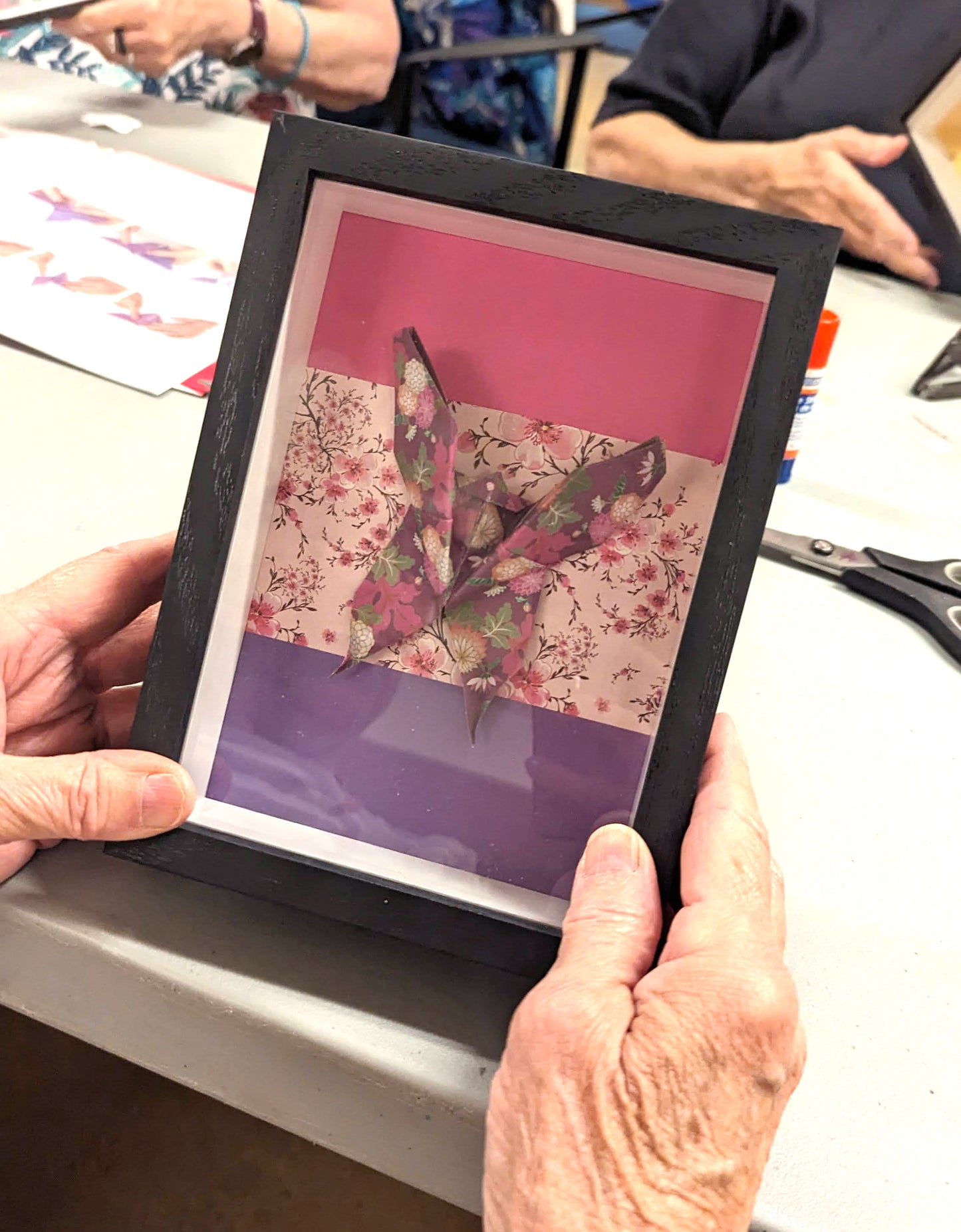 Butterfly Origami Shadowbox Framed Art | FINAL SALE