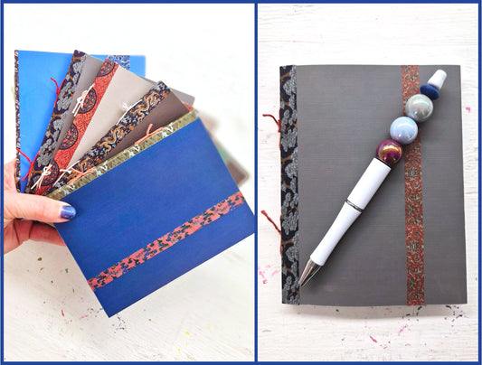Bookbinding Journal with Sewn Binding
