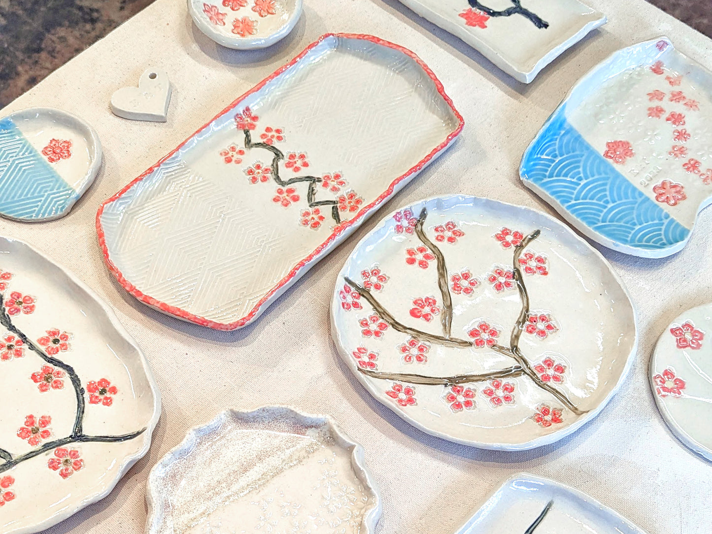 Cherry Blossom Pottery Tableware