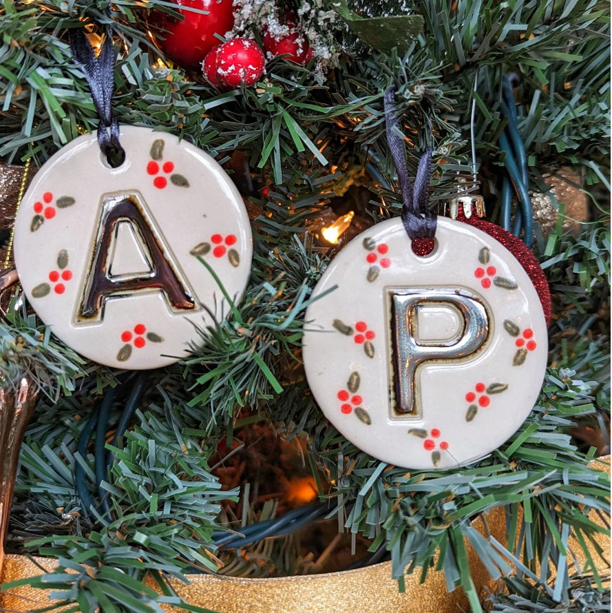 Holiday Christmas Ornaments Pottery Workshop