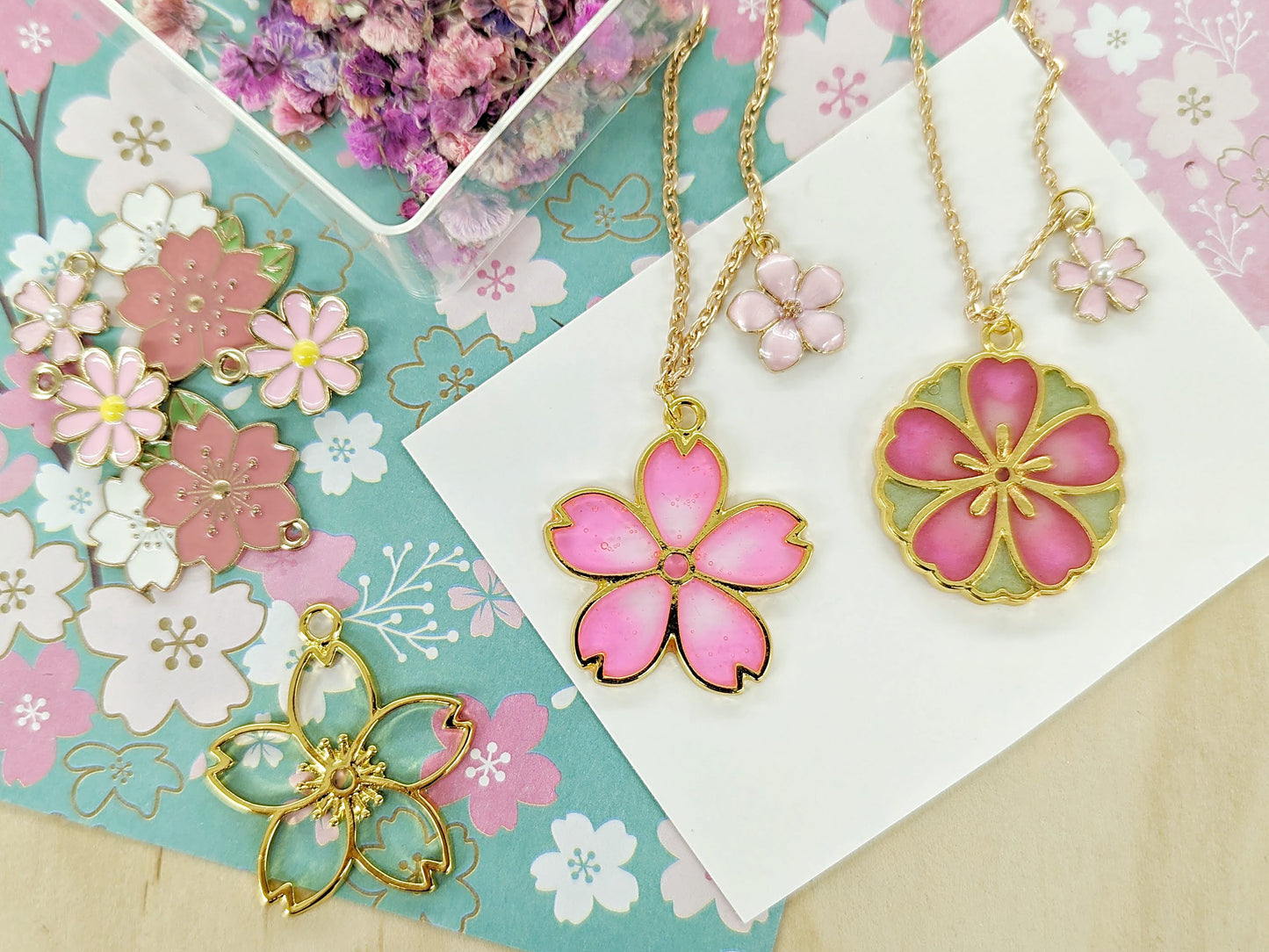 Cherry Blossom Resin Jewellery Class