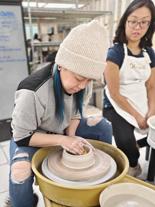 Beginner Wheel & Handbuilding Pottery Fall Session