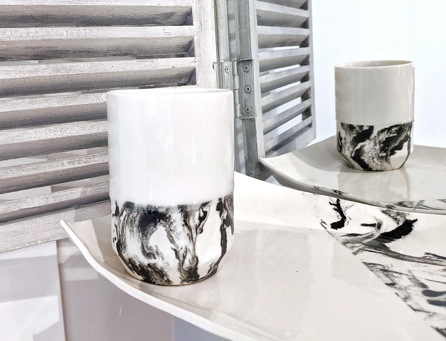 Metamorphic Marble Tumbler - Bottom