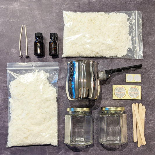 Soy Wax DIY Candle Making Kit - Deluxe