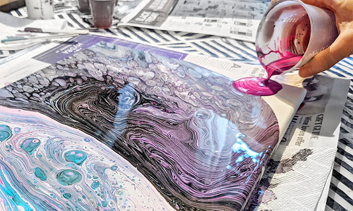 Fluid Pour Painting Class | FINAL SALE