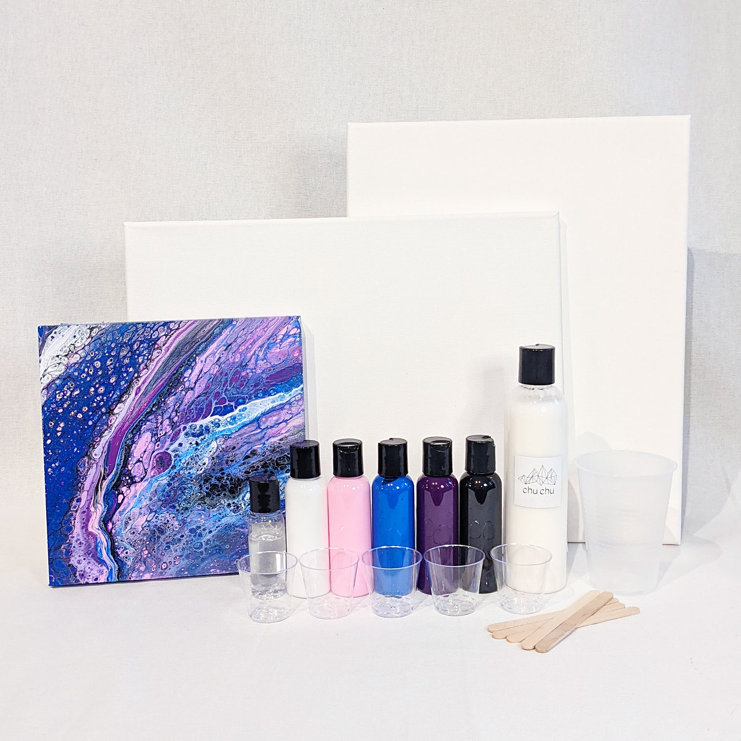 Fluid Pour Painting DIY Art Kit - Queen Elizabeth Park