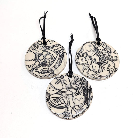 Chu Chu Mural Ornaments